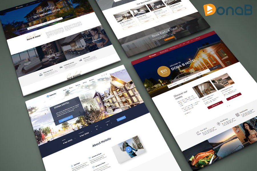 thiết kế website nhà nghỉ khách sạn chuyên nghiệp