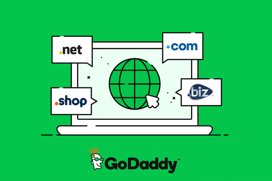 GoDaddy cung cấp dịch vụ tên miền quốc tế lớn nhất